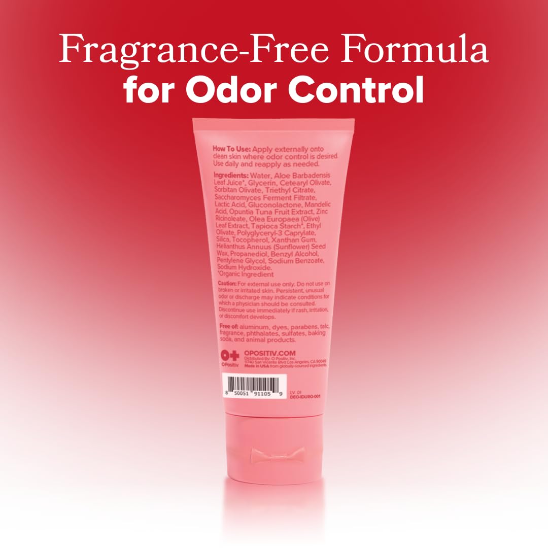 URO de O positiv. Desodorante en Crema Intimo – Dermatologicamente testeado