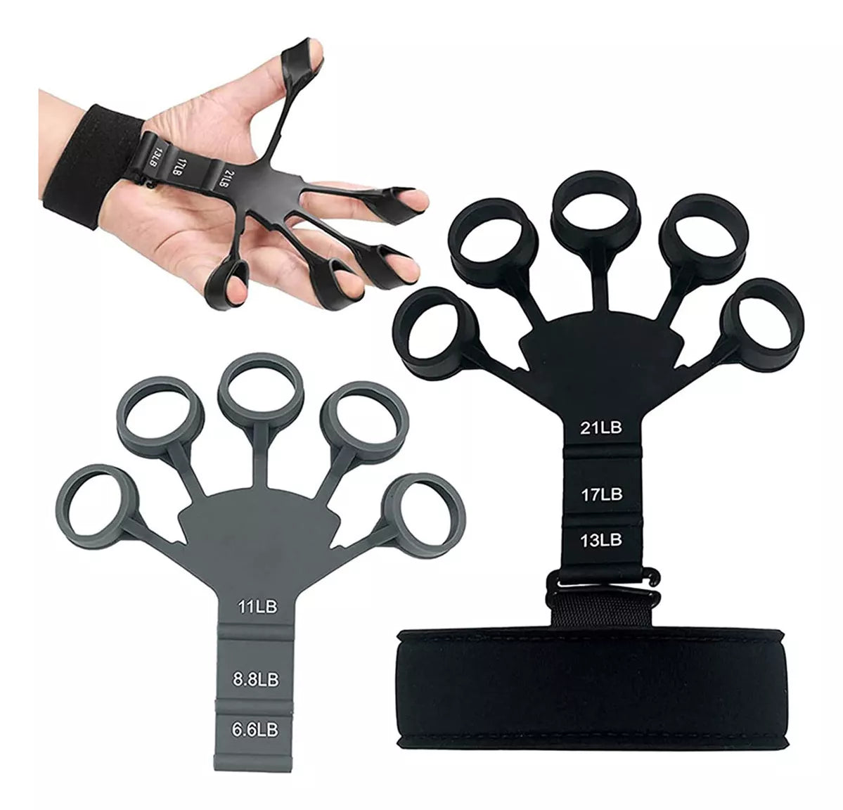 Ejercitador para dedos y antebrazos.Finger Trainer