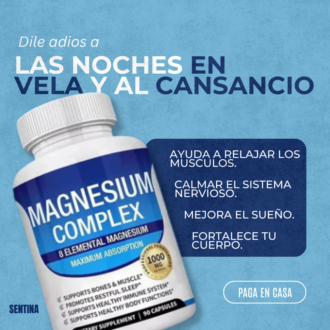 Cápsulas de Magnesio Vital