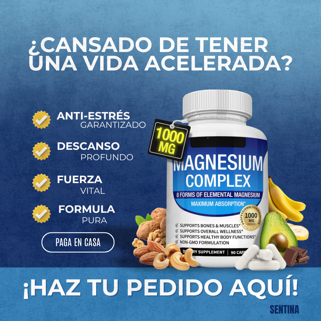 Cápsulas de Magnesio Vital