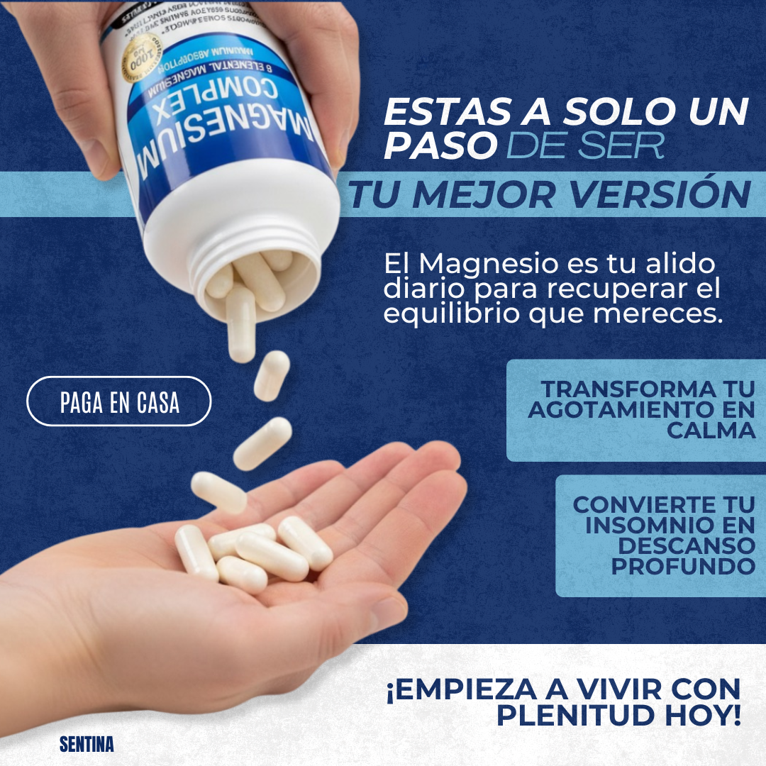 Cápsulas de Magnesio Vital